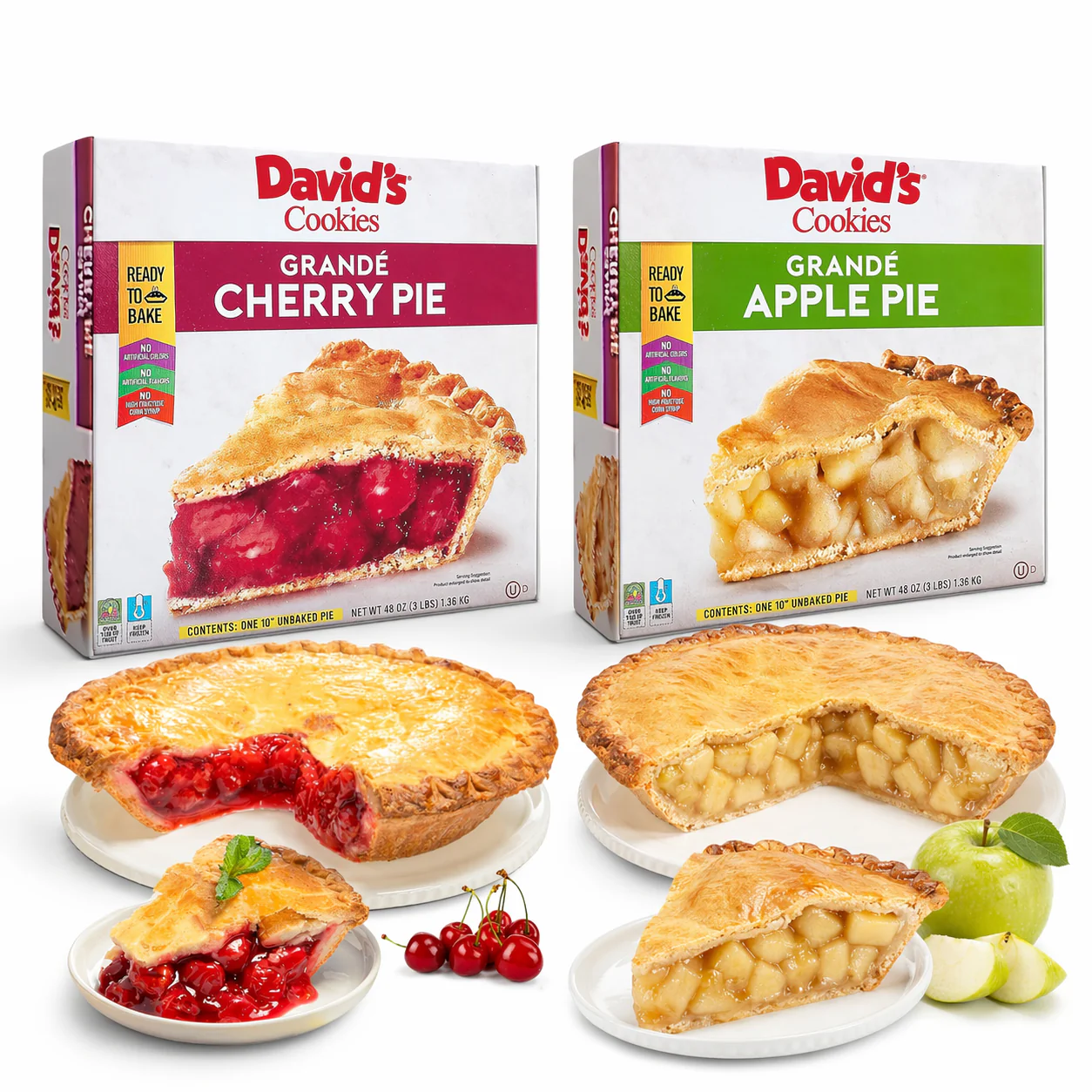 10" Grandé Ready to Bake Fruit Pies - Image 2