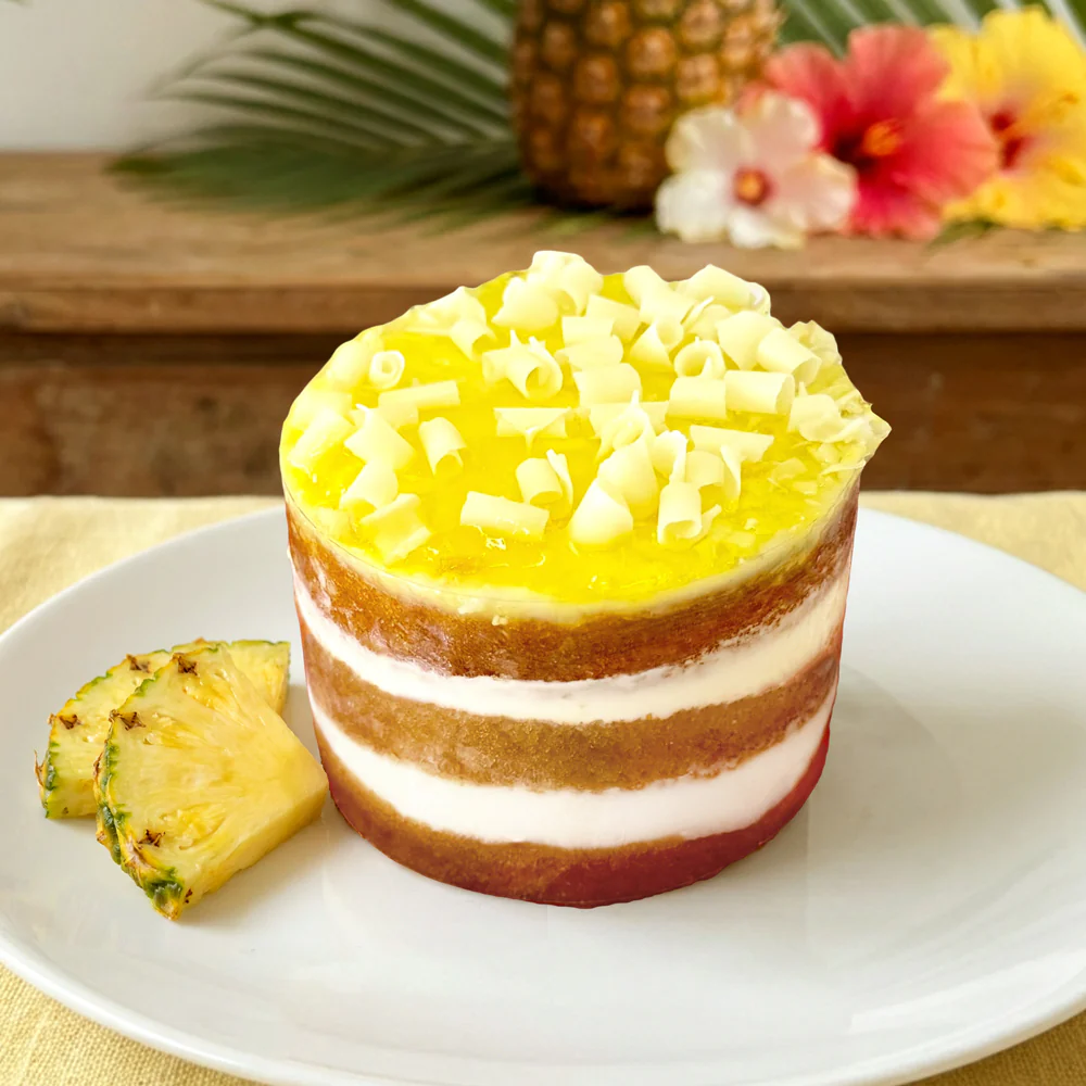 6 Piece Pineapple Coconut Individual Dessert Cakes
