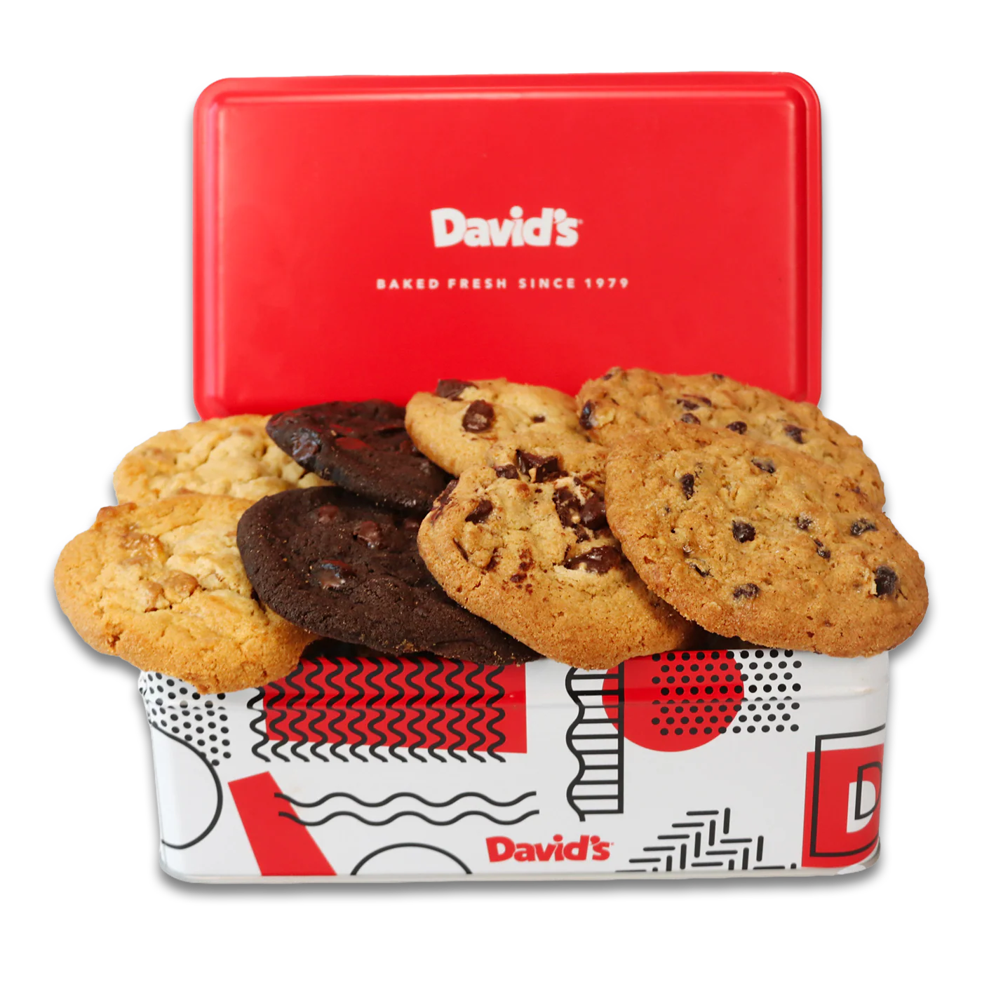Fresh Baked Assorted Cookies Tin - Image 3