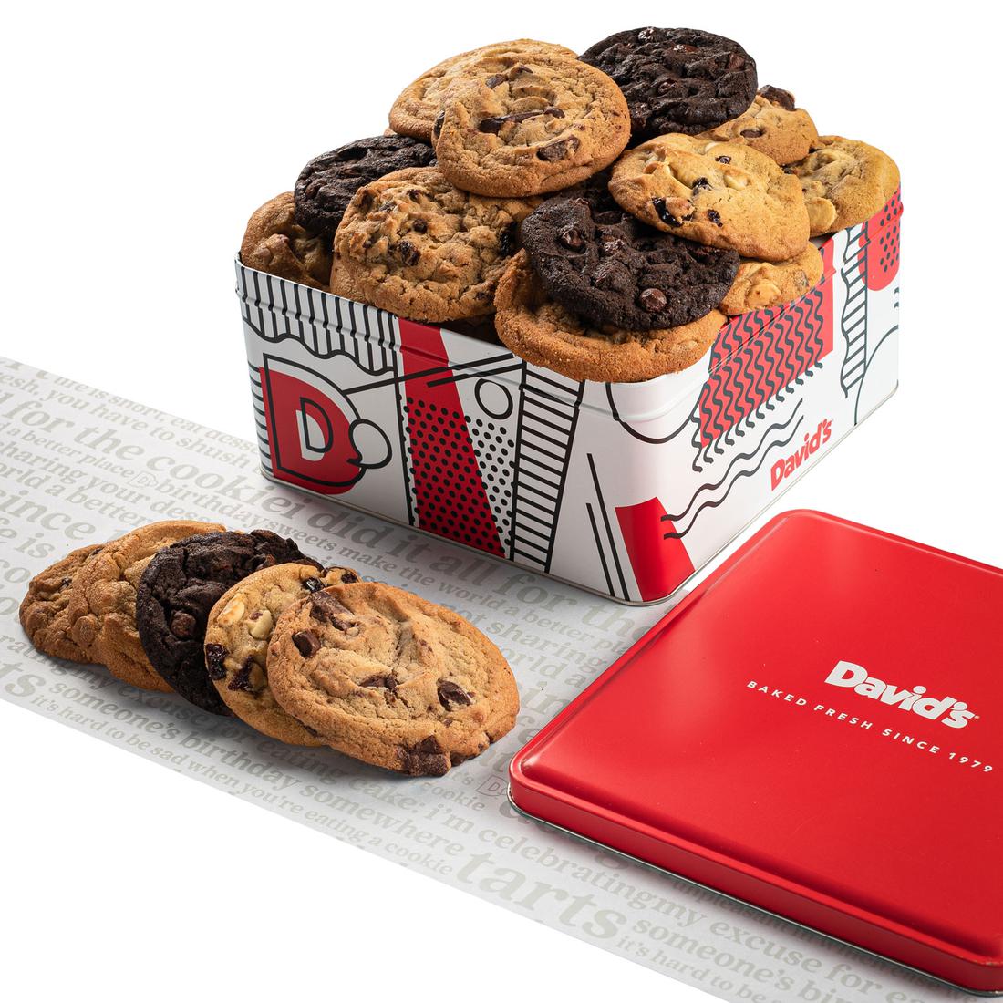 Fresh Baked Assorted Cookies Tin - Image 6