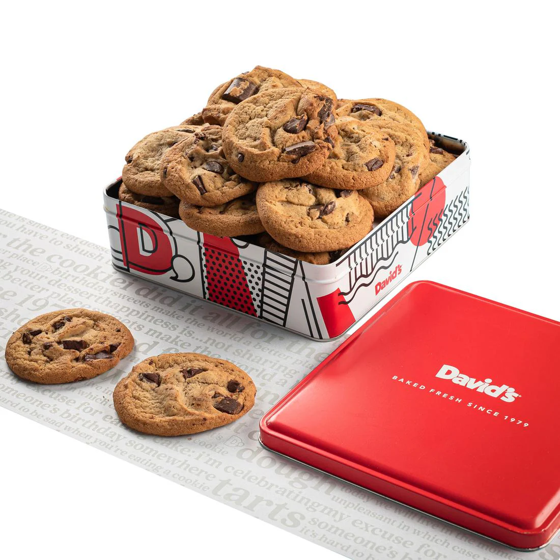 Fresh Baked Chocolate Chunk Cookies - 1LB